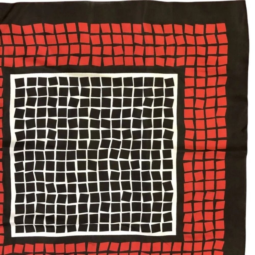 182187BG (S1) Christian Dior Scarf Multicolor Silk - Picture 3 of 9